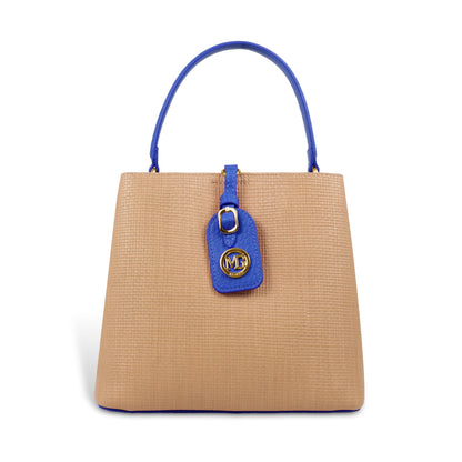 Fashionable Structured Handbag with Dual Handles
