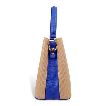 Fashionable Structured Handbag with Dual Handles