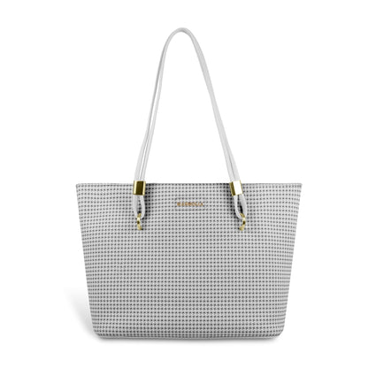 Magnolia Stylish Textured Tote Bag for Women with Spacious Compartments