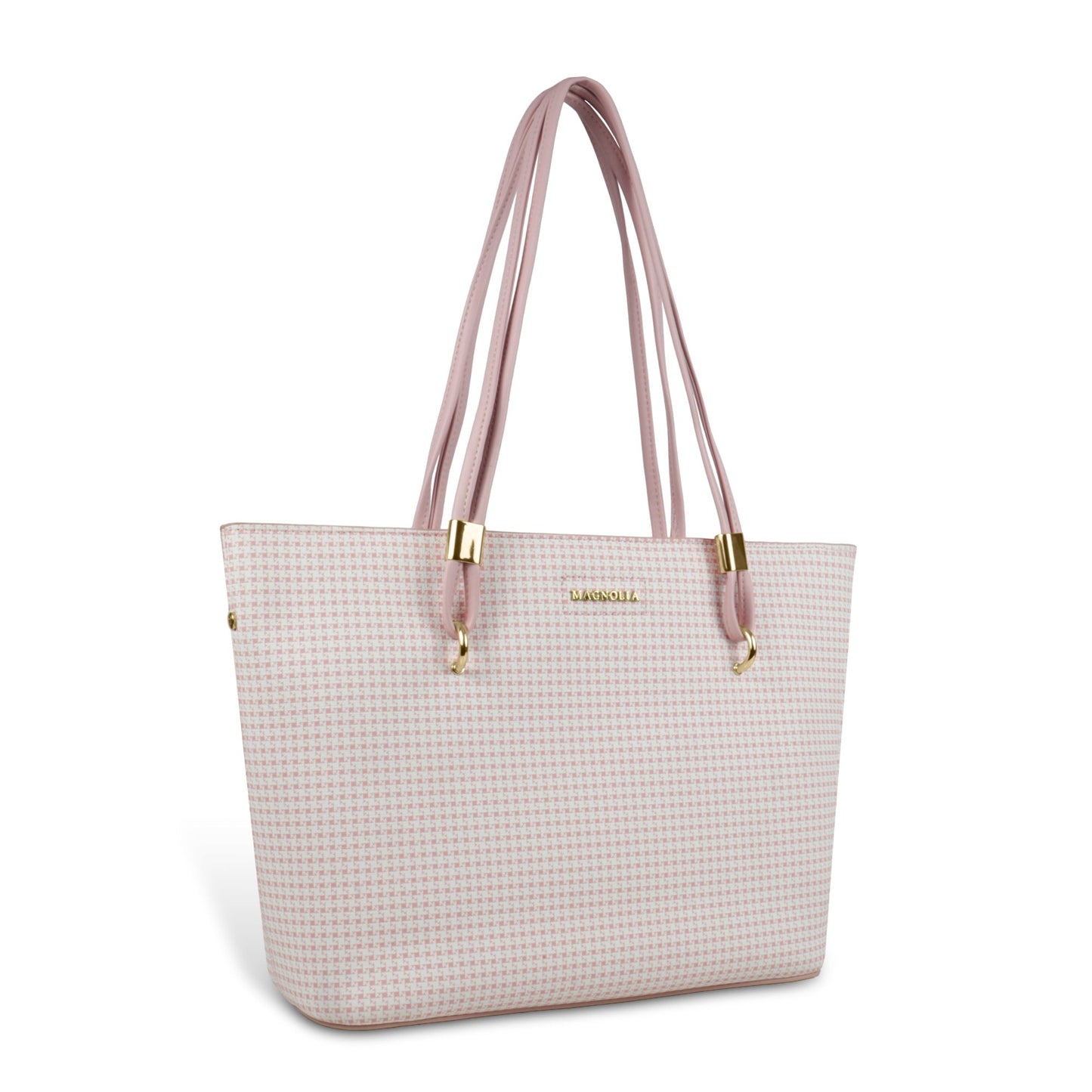 Magnolia Stylish Textured Tote Bag for Women with Spacious Compartments