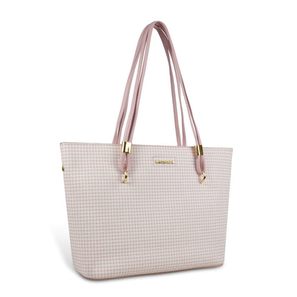 Magnolia Stylish Textured Tote Bag for Women with Spacious Compartments