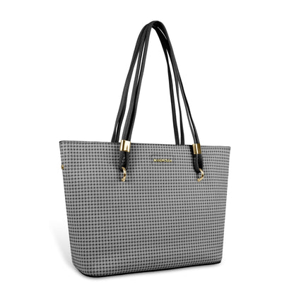 Magnolia Stylish Textured Tote Bag for Women with Spacious Compartments