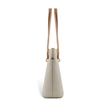 Magnolia Stylish Textured Tote Bag for Women with Spacious Compartments