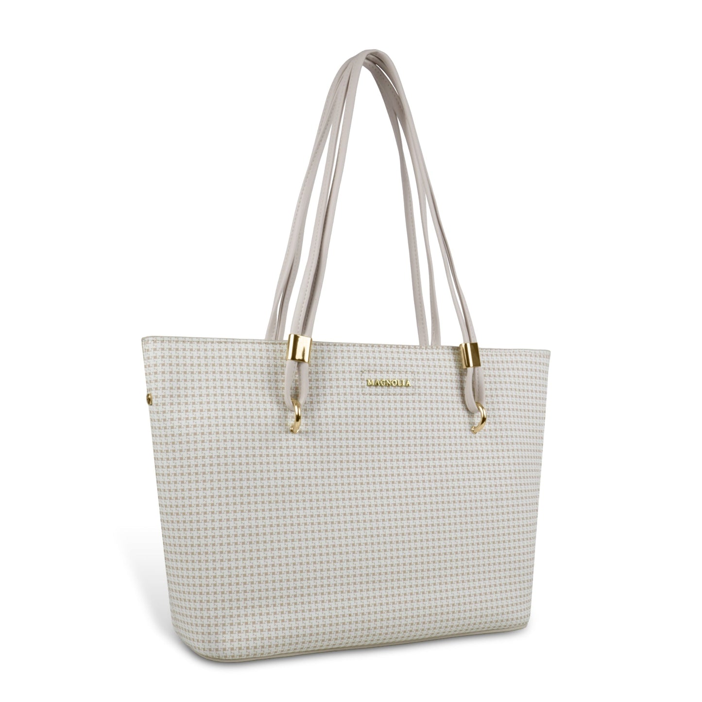 Magnolia Stylish Textured Tote Bag for Women with Spacious Compartments