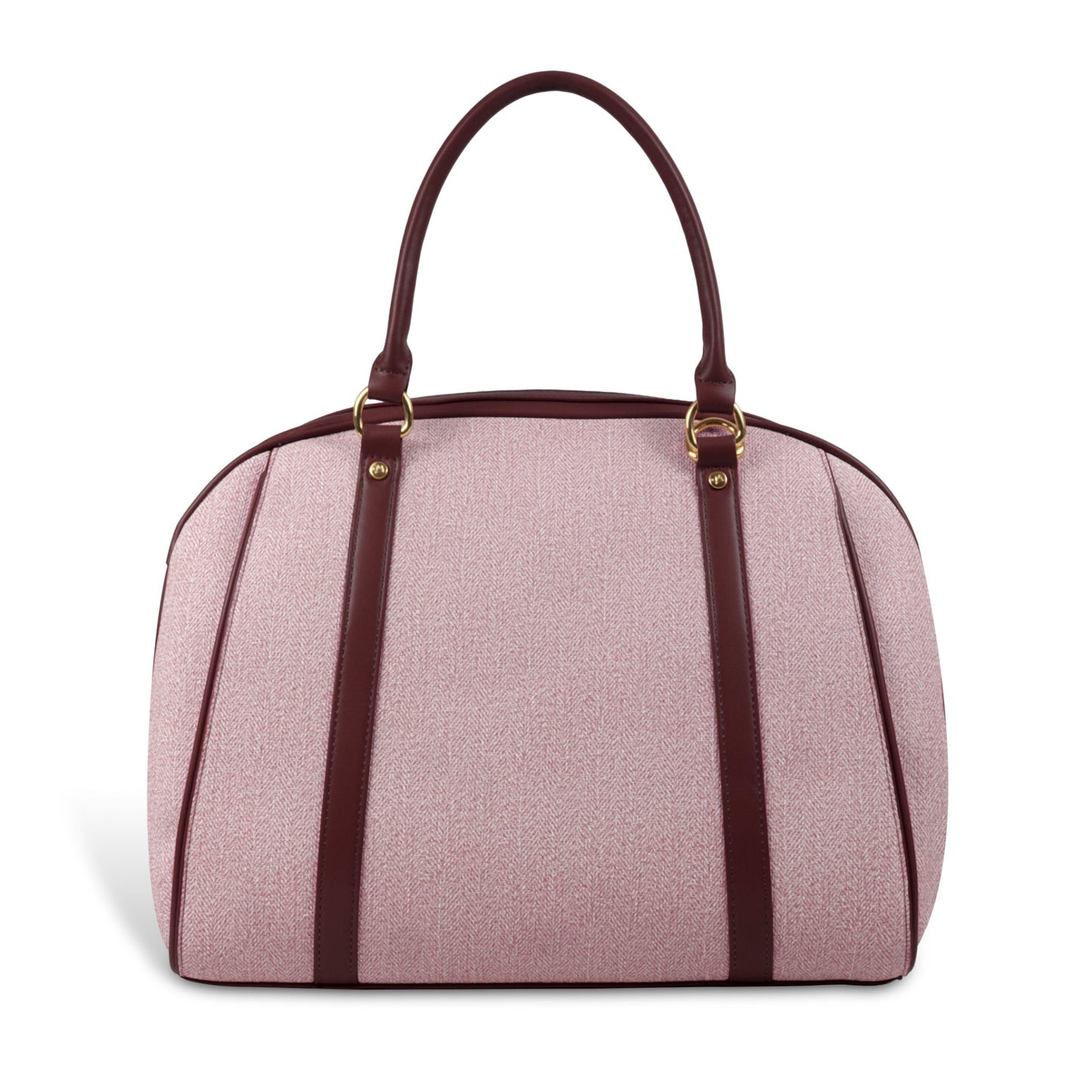 Magnolia Elegant Leatherette Handbag for Women with Detachable Strap