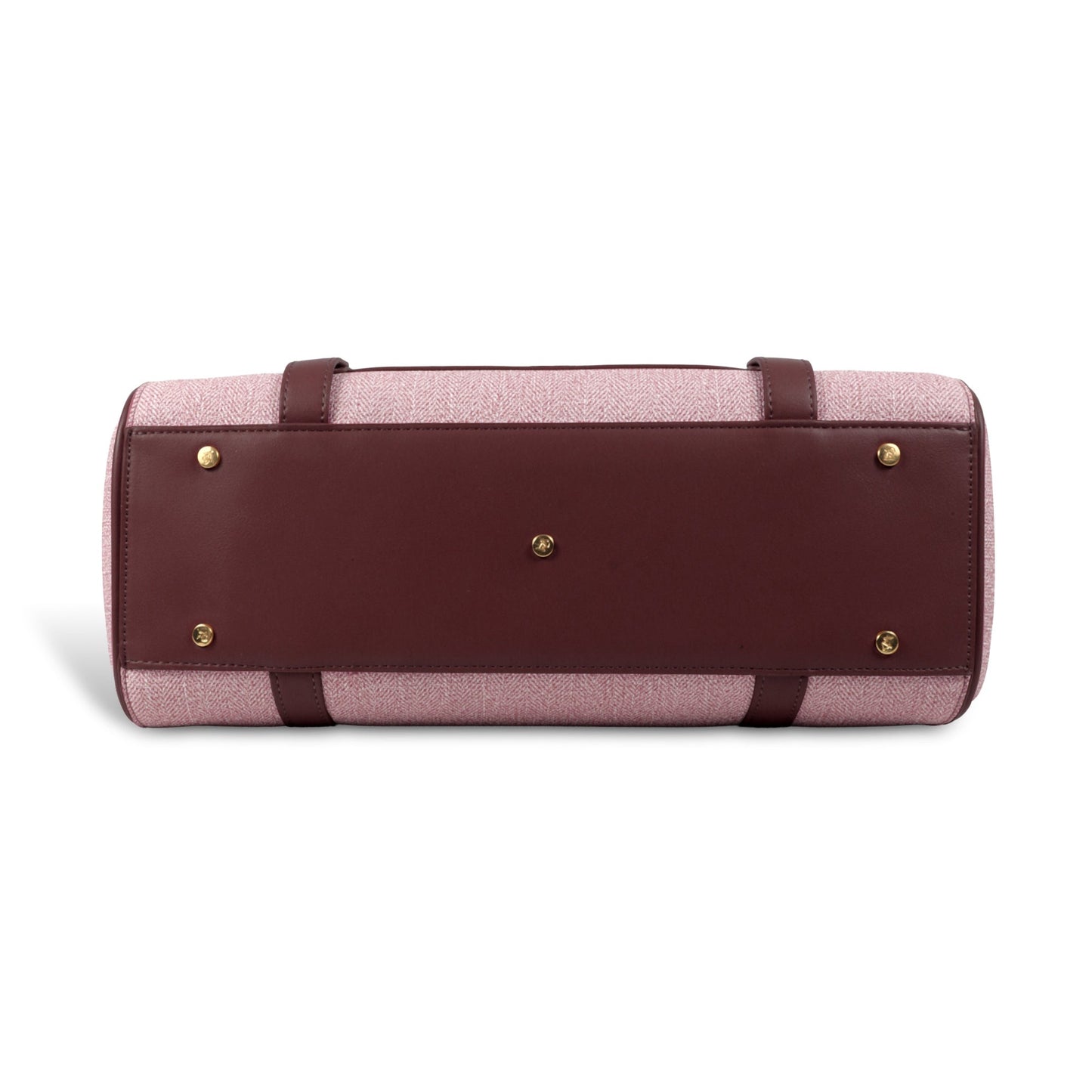 Magnolia Elegant Leatherette Handbag for Women with Detachable Strap