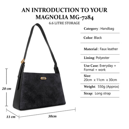 Magnolia Stylish Shoulder Bag for Women with Premium Finish