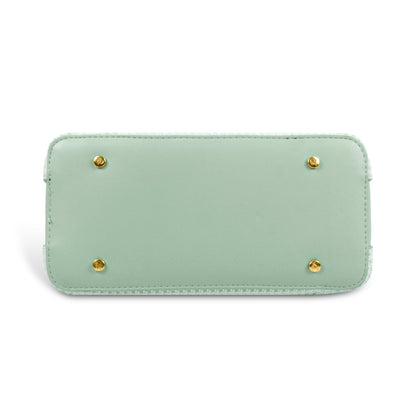Magnolia Premium Textured Handbag for Women with Detachable Sling Strap