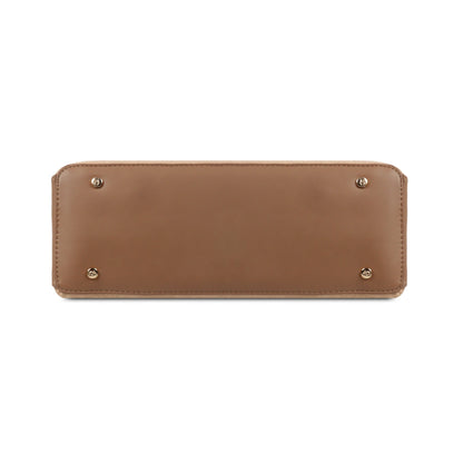 Magnolia Premium Textured Handbag for Women with Detachable Sling Strap
