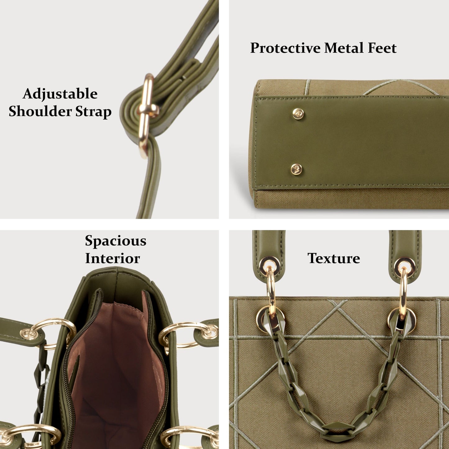 Magnolia Luxury Handbag Trendy Women's Shoulder & Hand Carry Bag