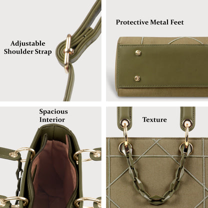 Magnolia Luxury Handbag Trendy Women's Shoulder & Hand Carry Bag