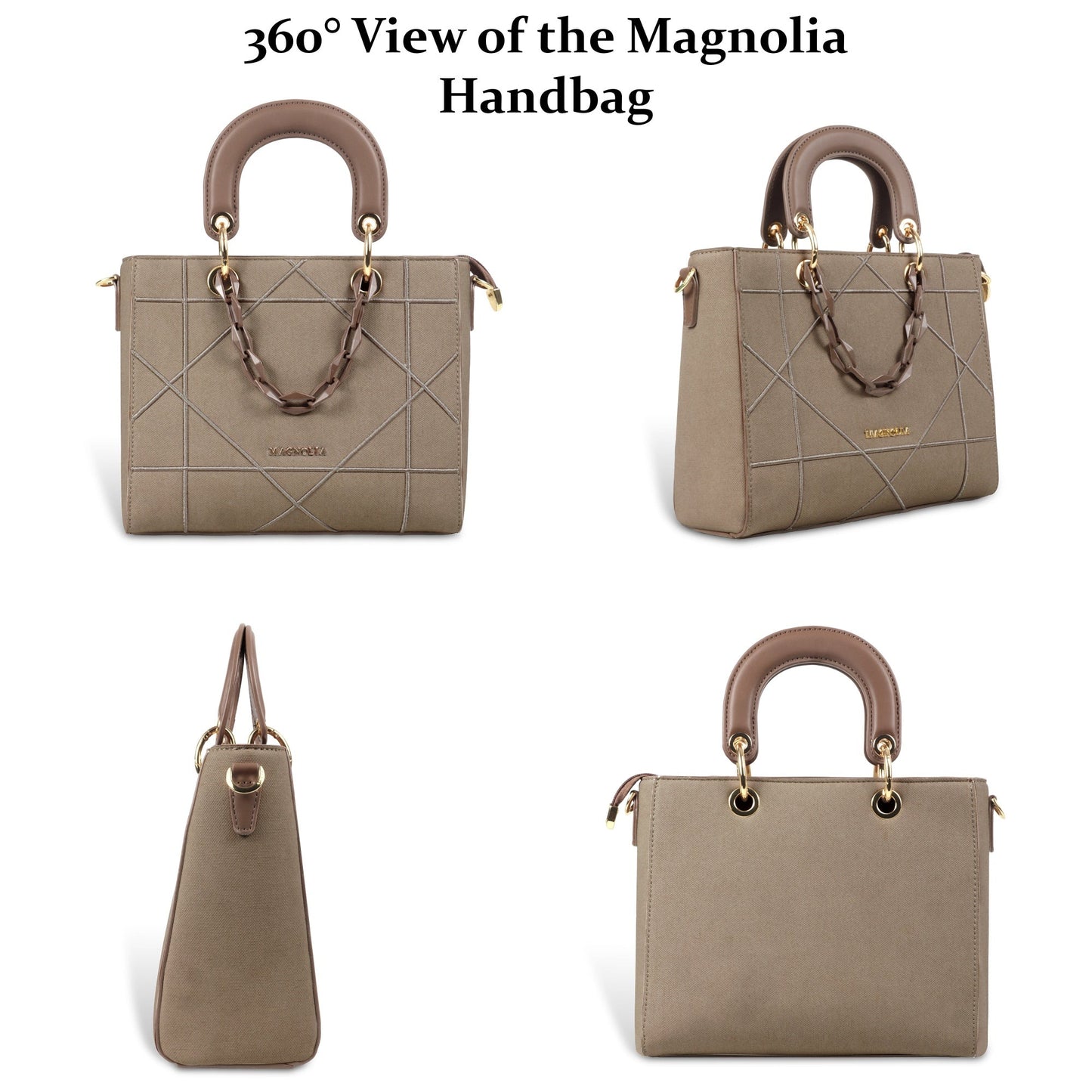 Magnolia Luxury Handbag Trendy Women's Shoulder & Hand Carry Bag