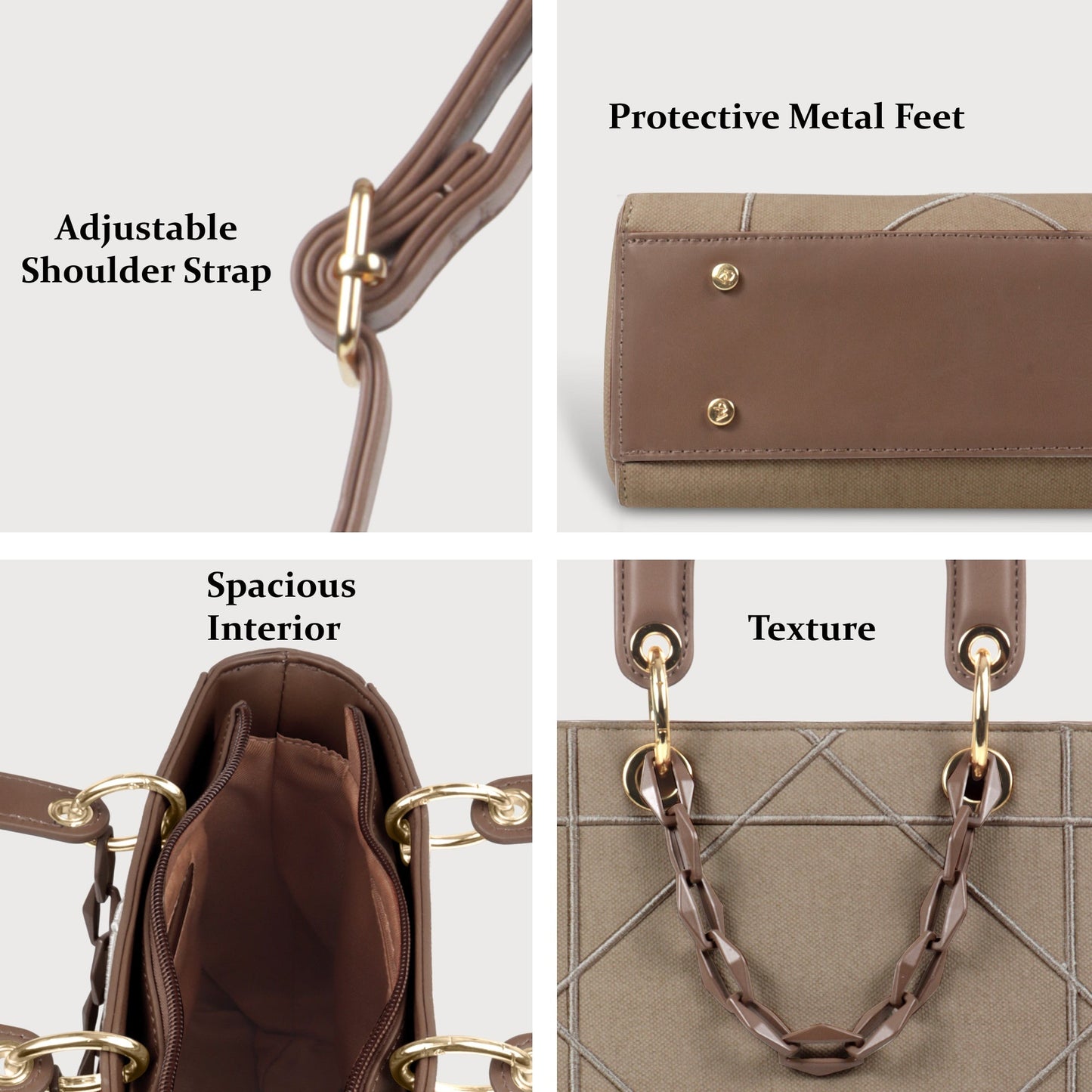 Magnolia Luxury Handbag Trendy Women's Shoulder & Hand Carry Bag