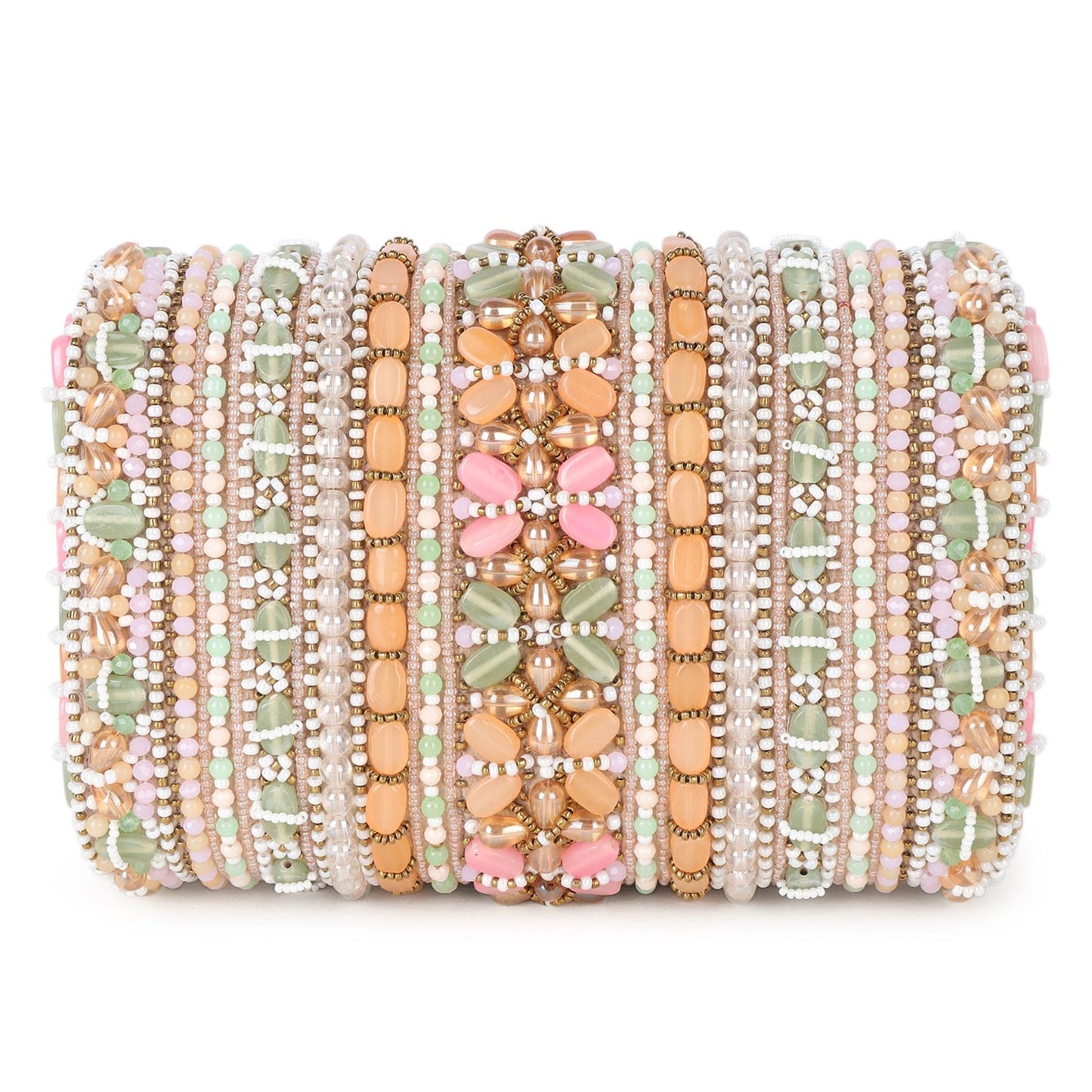 Magnolia Women Multicolor Embellished Clutch
