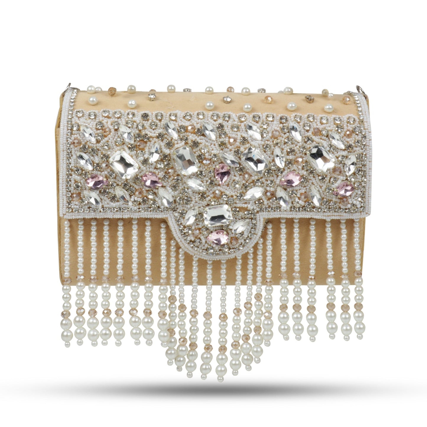 Traditional Potli Style Handbag with Beadwork