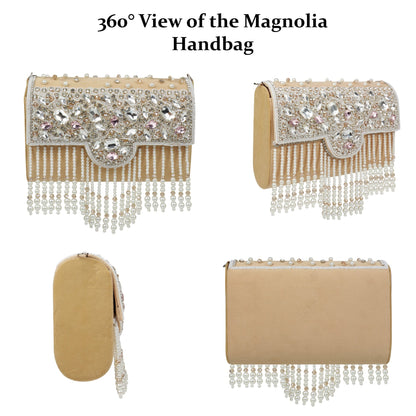 Traditional Potli Style Handbag with Beadwork