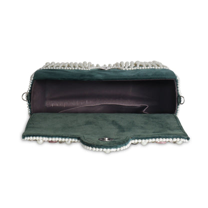 Traditional Potli Style Handbag with Beadwork