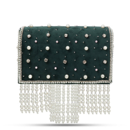 Traditional Potli Style Handbag with Beadwork