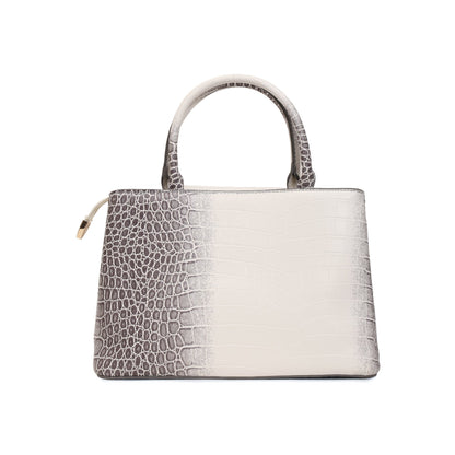 Magnolia Grey PU Leather Animal Effect One Size Women Satchel