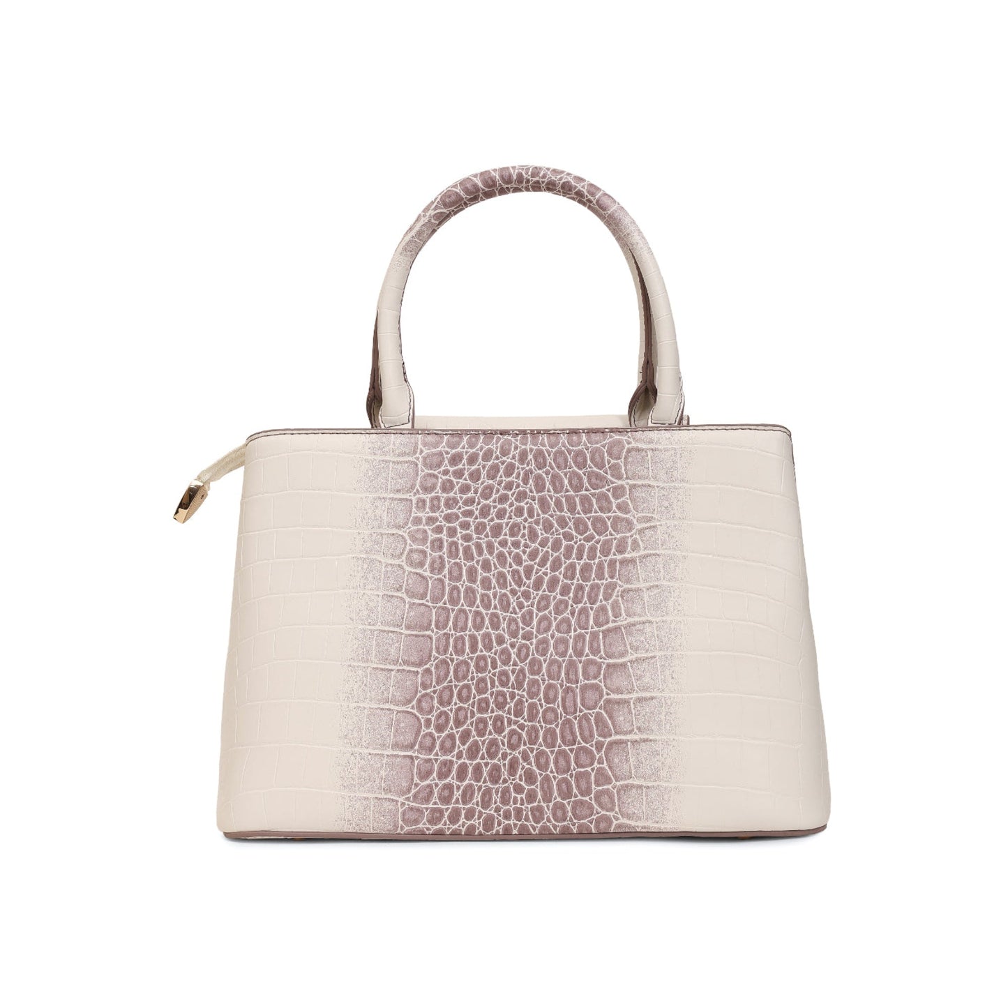 Magnolia Purple PU Leather Animal Effect One Size Women Satchel