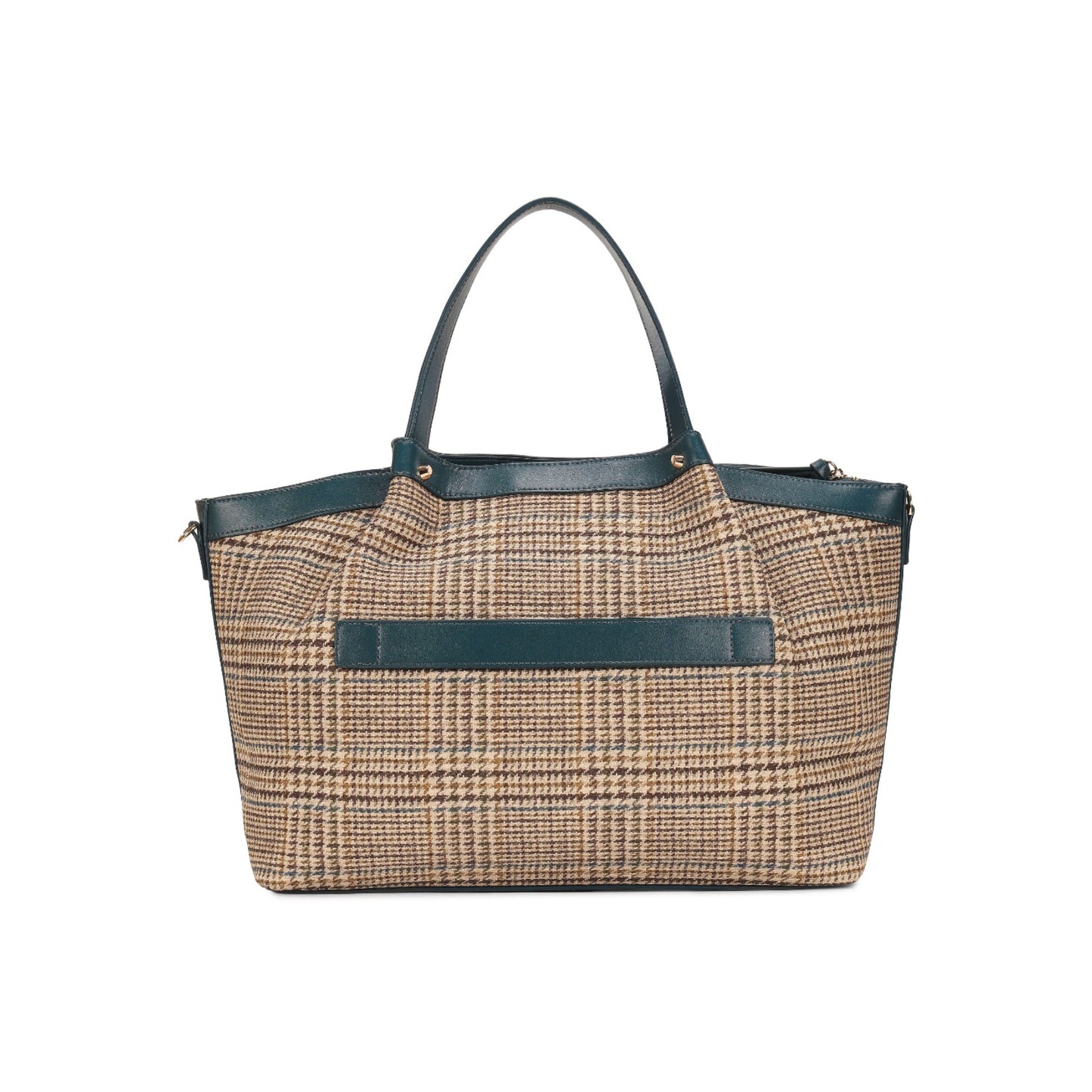 Magnolia Blue PU Leather Textured One Size Unisex Tote