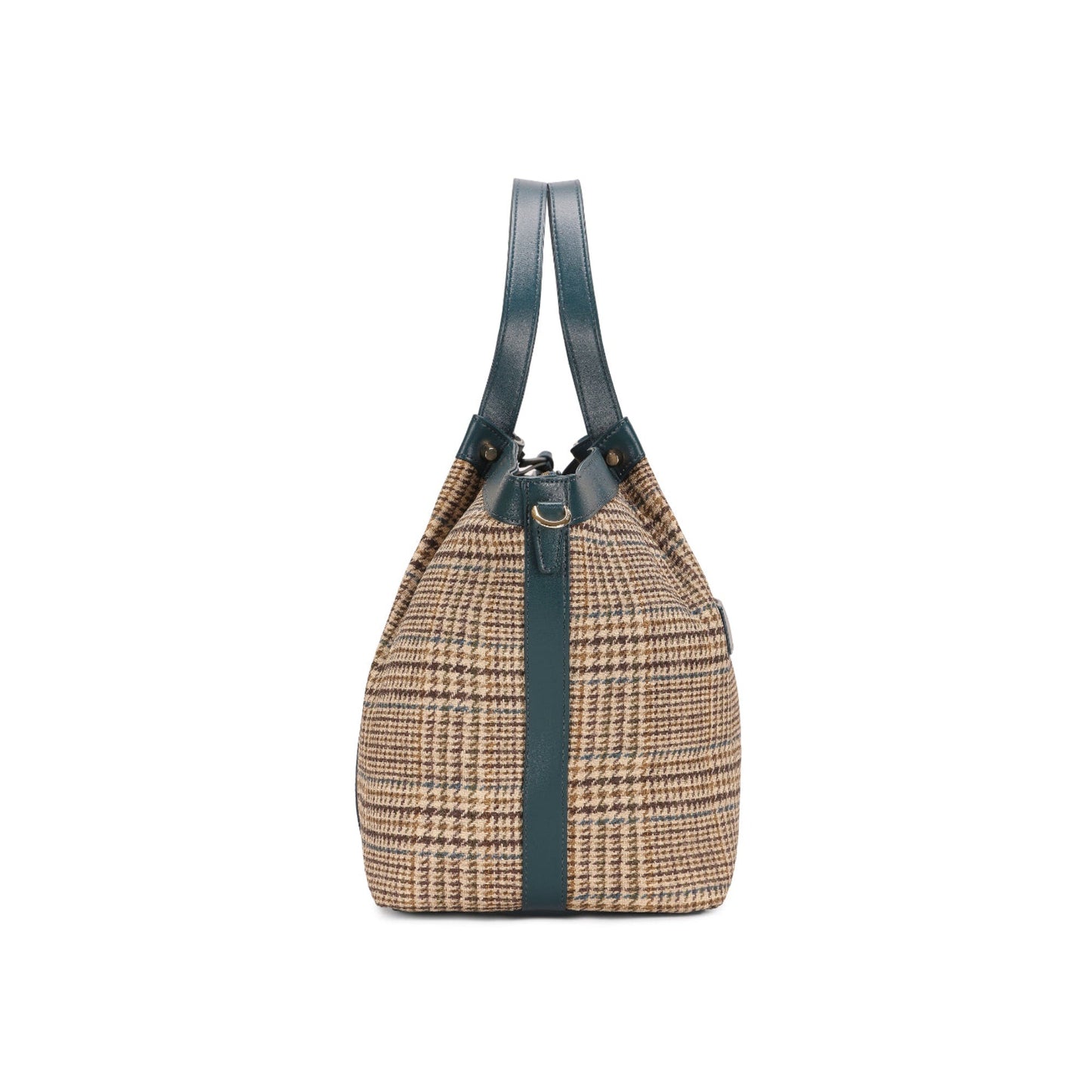 Magnolia Blue PU Leather Textured One Size Unisex Tote