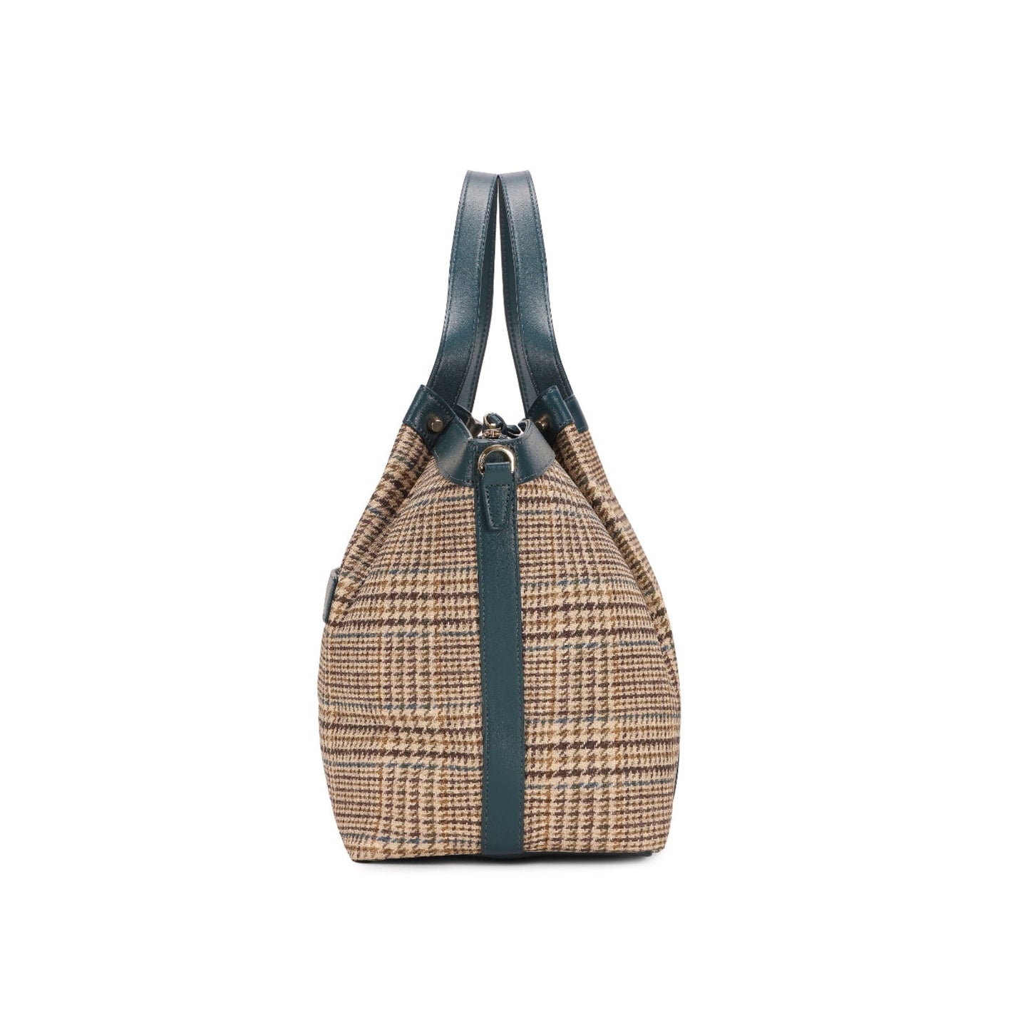 Magnolia Blue PU Leather Textured One Size Unisex Tote