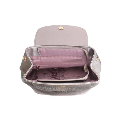 Magnolia Gun PU Leather Solid One Size Women Backpack