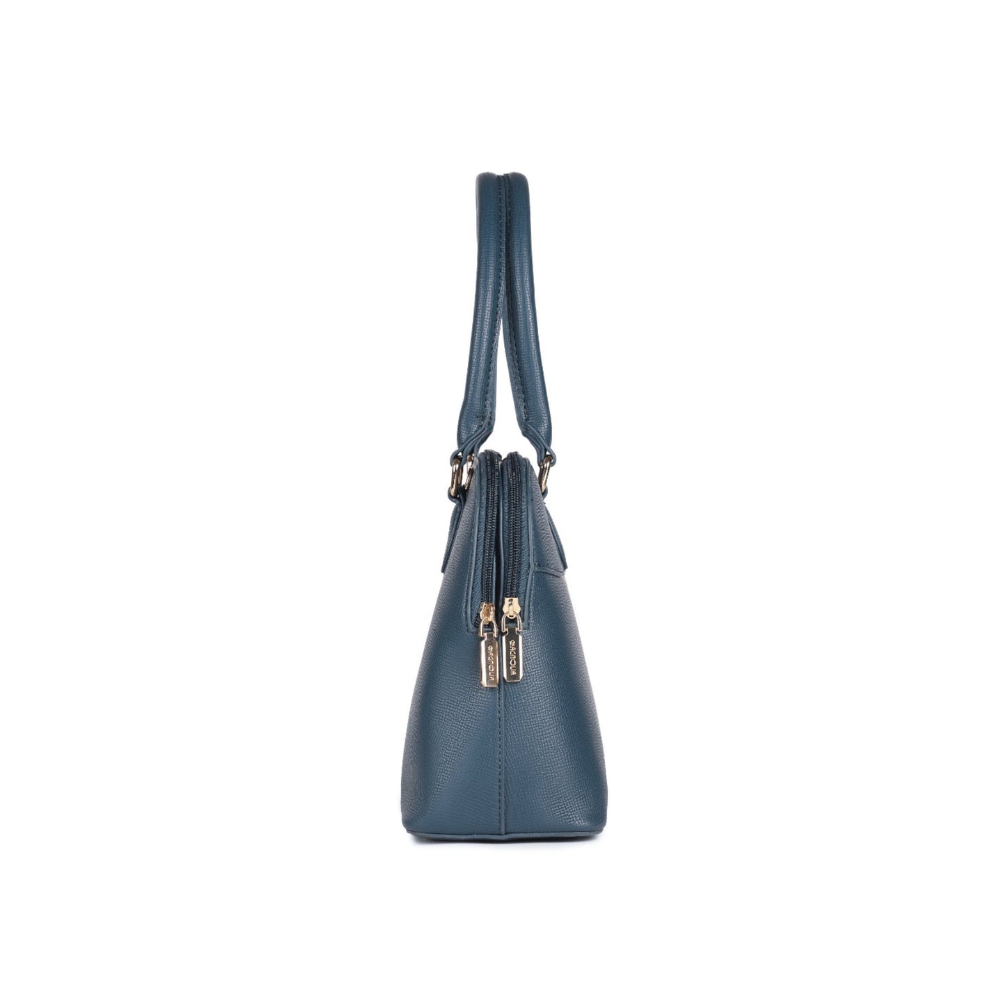 Magnolia Blue  PU Leather Solid One Size Women Shoulder Bag