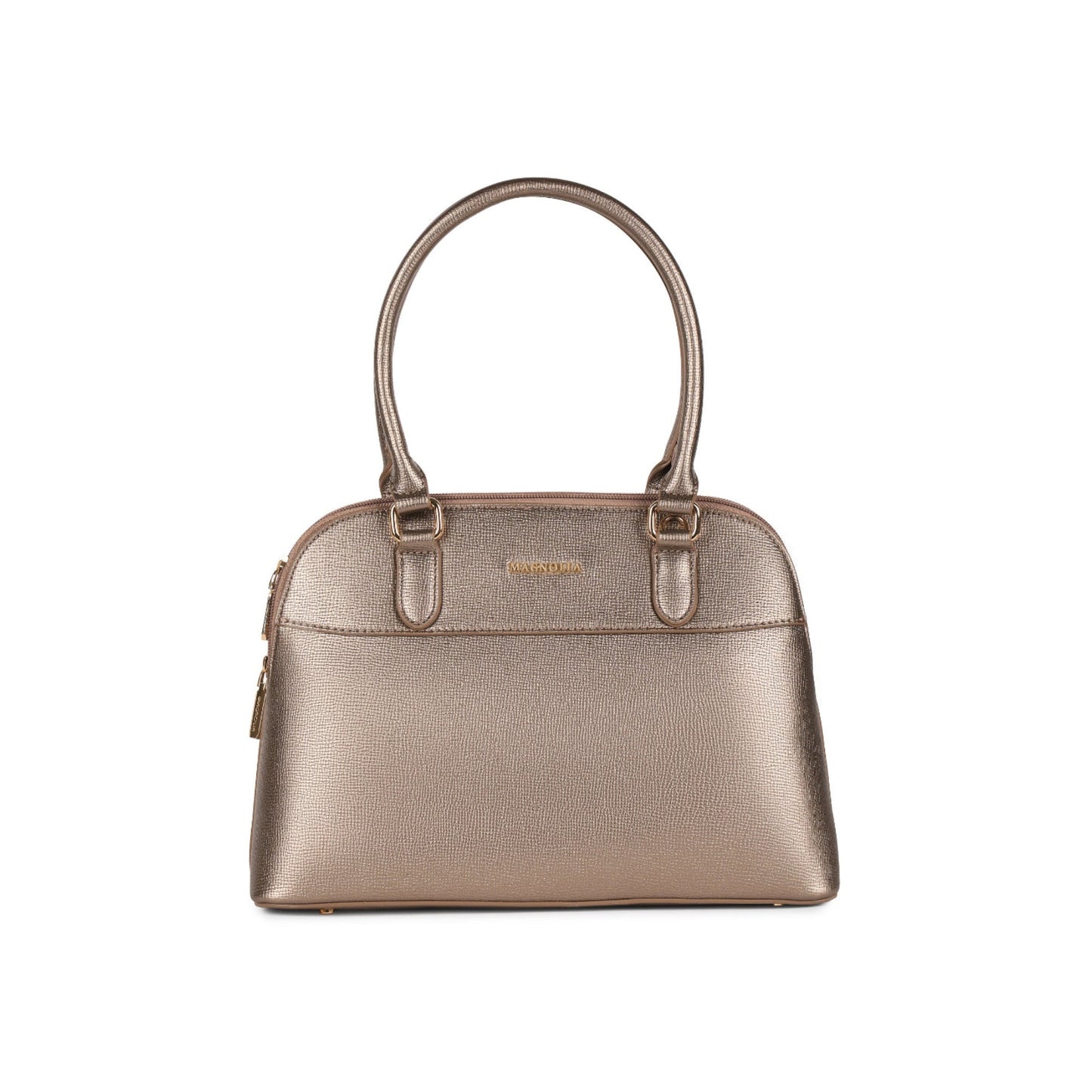 Magnolia Bronze  PU Leather Solid One Size Women Shoulder Bag