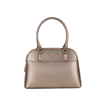 Magnolia Bronze  PU Leather Solid One Size Women Shoulder Bag