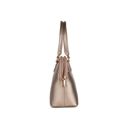 Magnolia Bronze  PU Leather Solid One Size Women Shoulder Bag