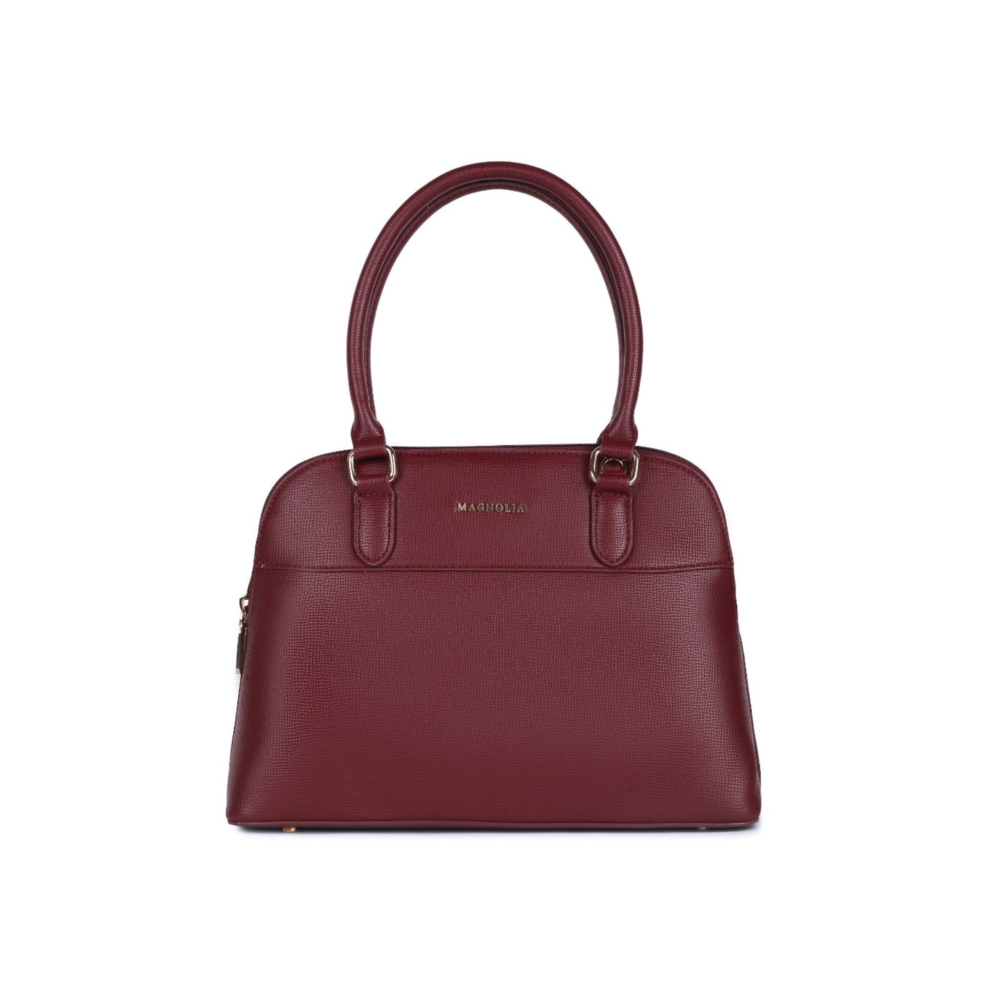 Magnolia Red  PU Leather Solid One Size Women Shoulder Bag
