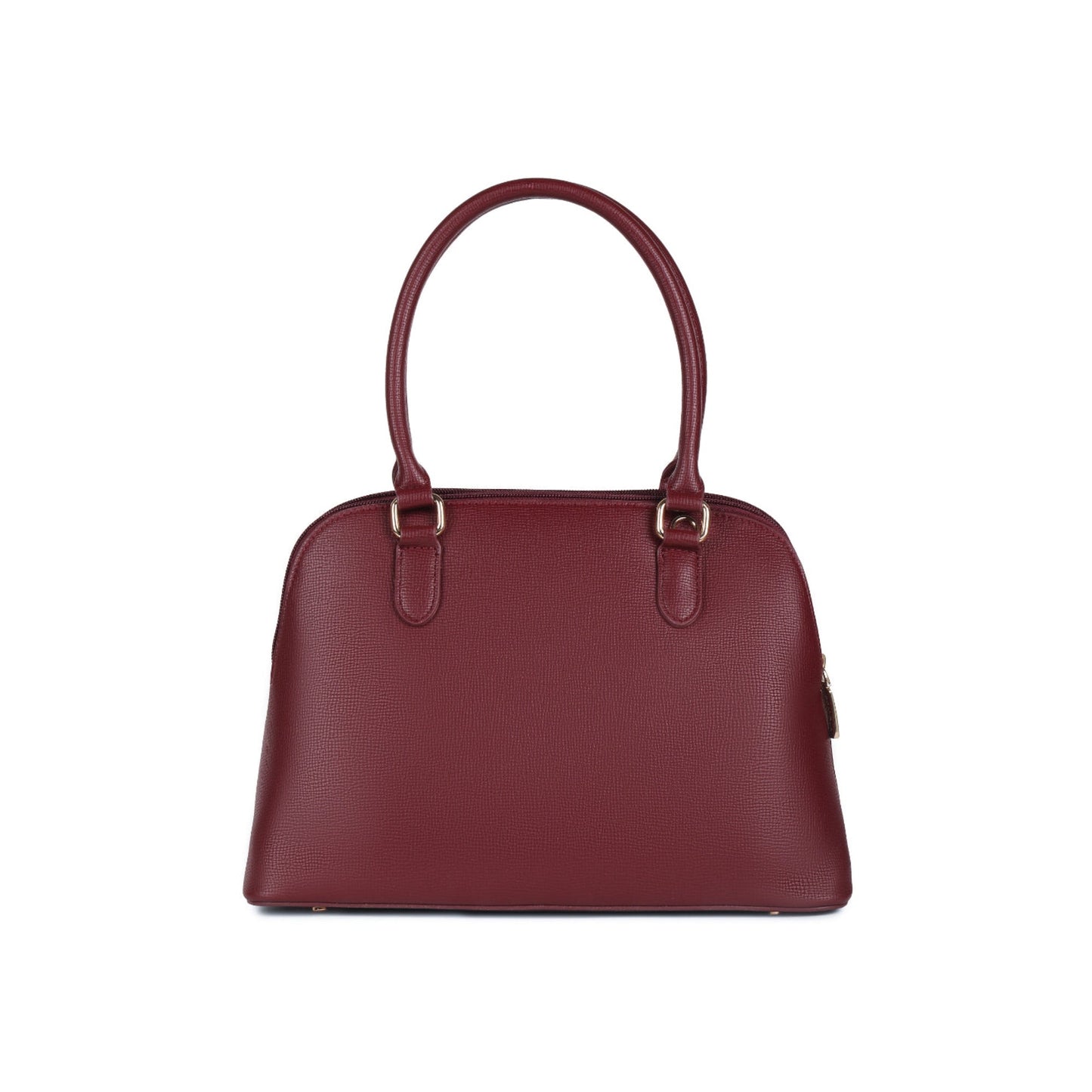 Magnolia Red  PU Leather Solid One Size Women Shoulder Bag