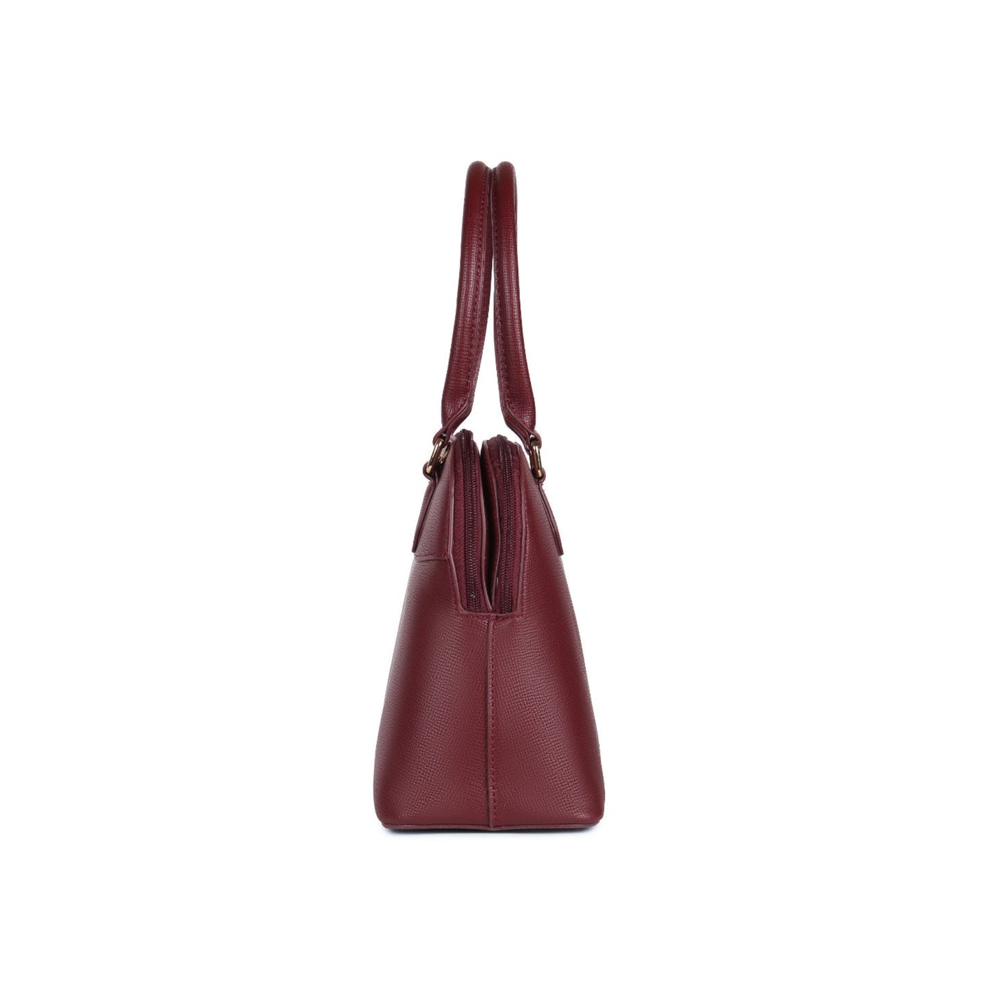 Magnolia Red  PU Leather Solid One Size Women Shoulder Bag