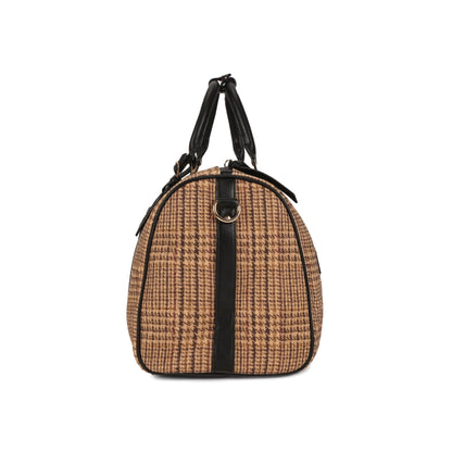Magnolia Black PU Leather Textured One Size Unisex Duffle Bag