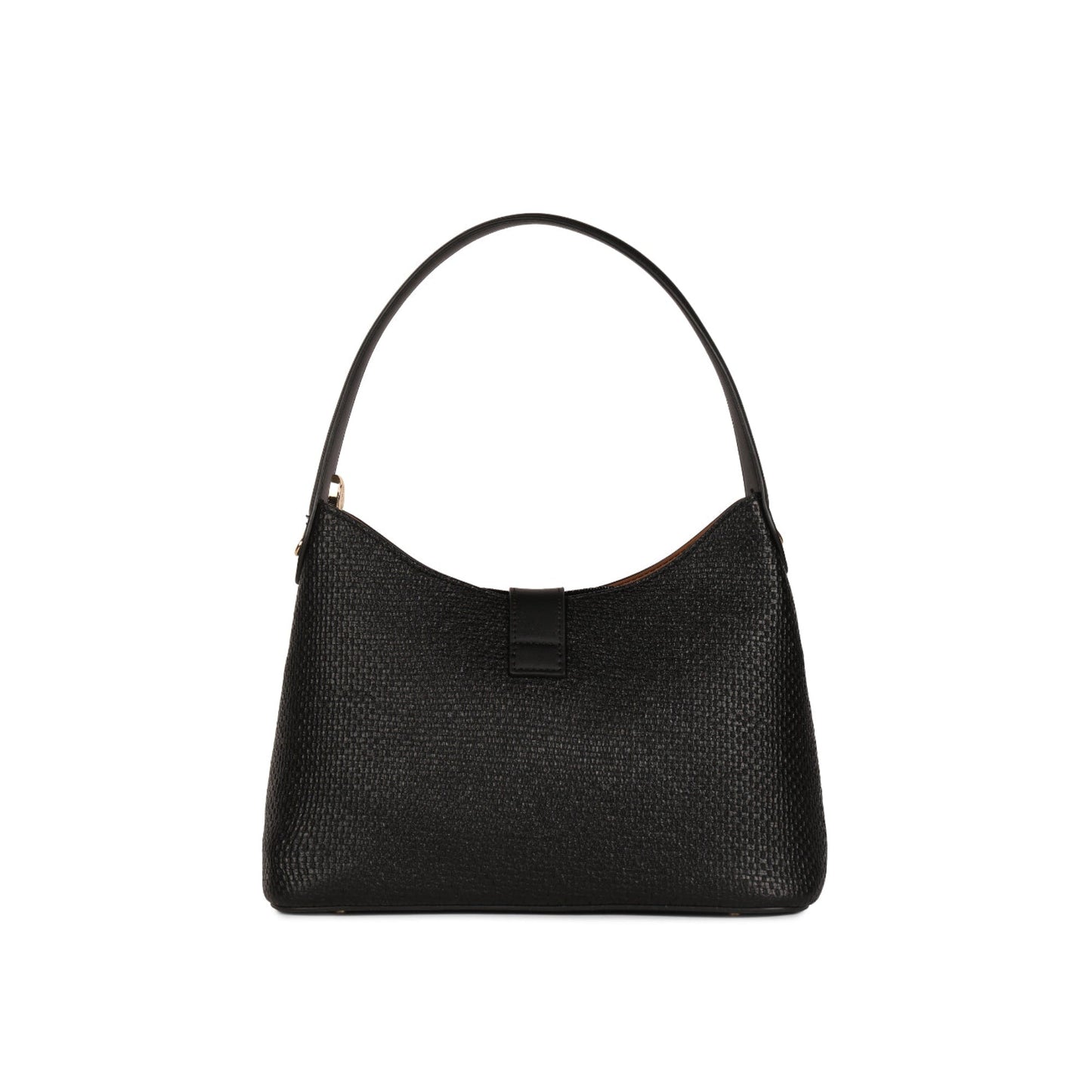 Magnolia Black PU Leather Solid One Size Women Shoulder Bag