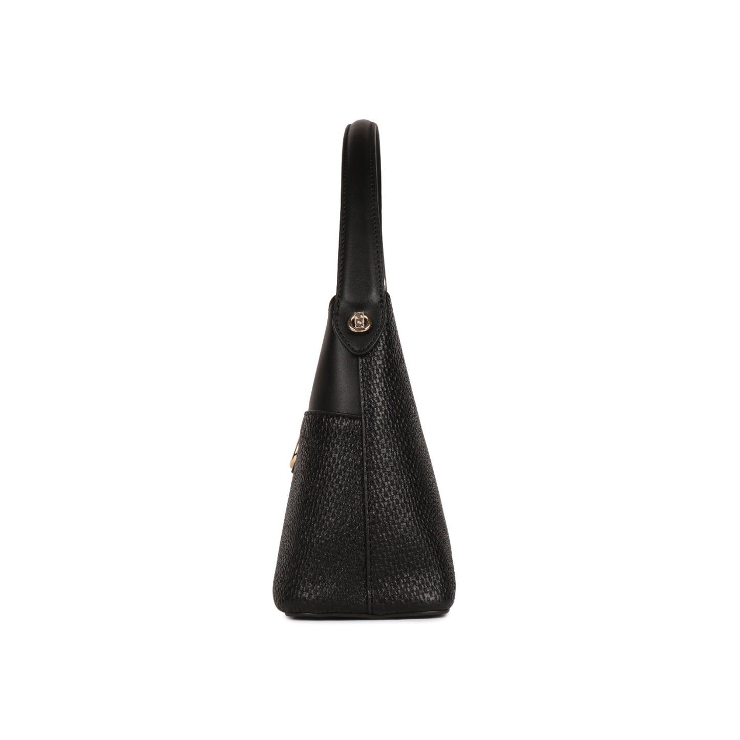 Magnolia Black PU Leather Solid One Size Women Shoulder Bag