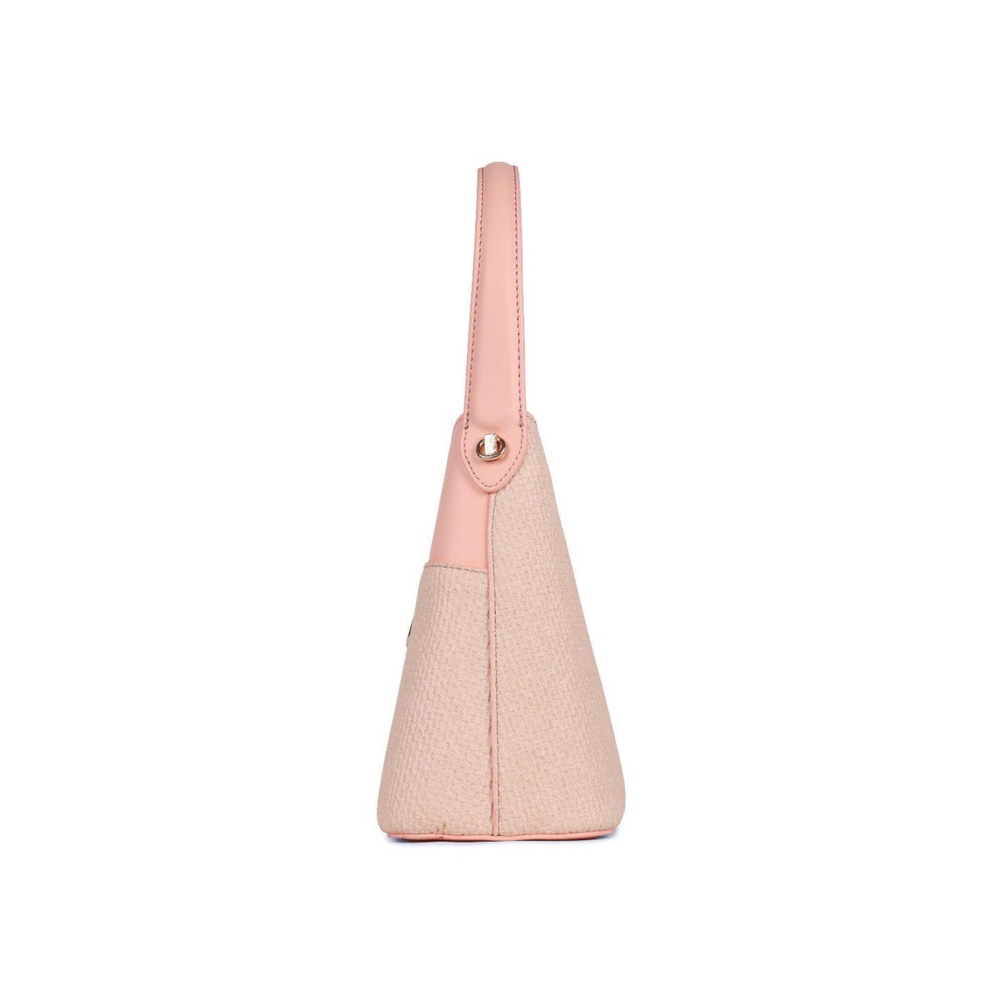 Magnolia Pink PU Leather Solid One Size Women Shoulder Bag