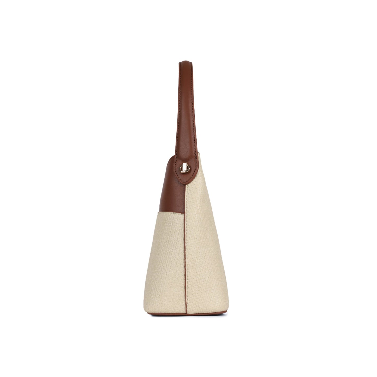 Magnolia Beige PU Leather Solid One Size Women Shoulder Bag