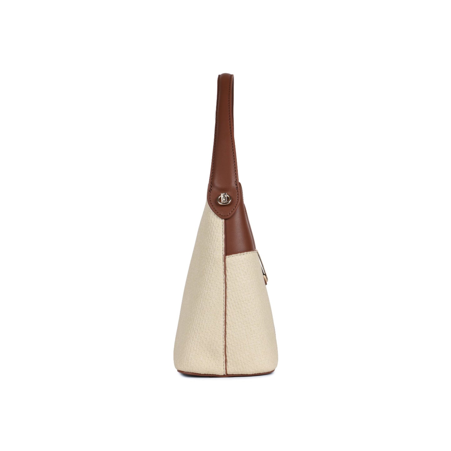 Magnolia Beige PU Leather Solid One Size Women Shoulder Bag