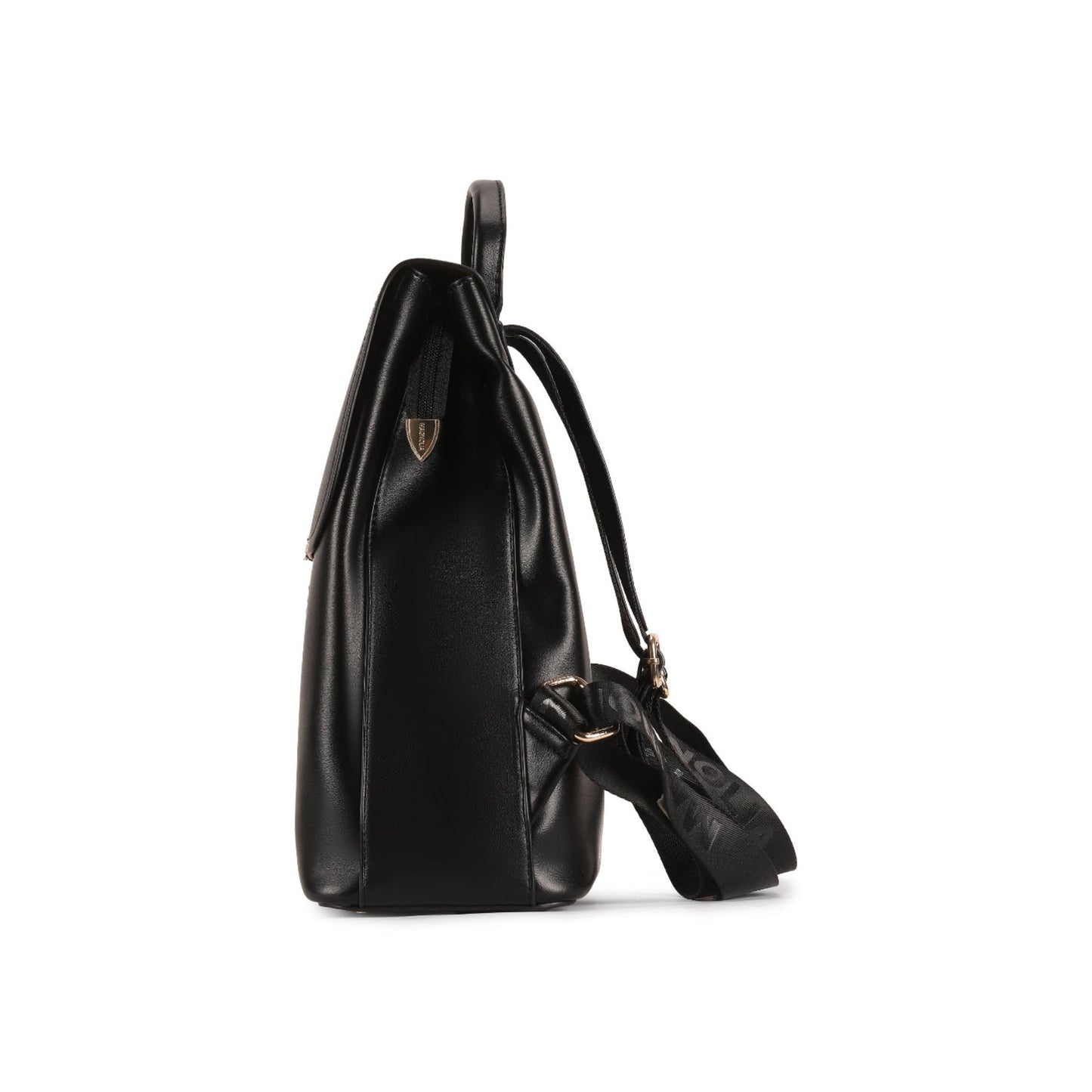 Magnolia Black PU Leather Solid One Size Women Backpack