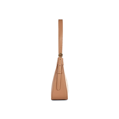 Magnolia Khaki PU Leather Printed One Size Women Shoulder Bag