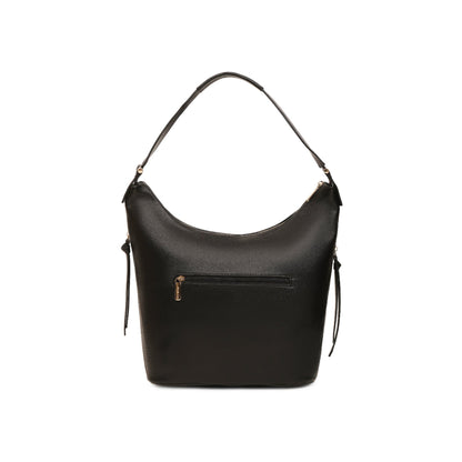 Magnolia Black PU Leather Solid One Size Women Tote