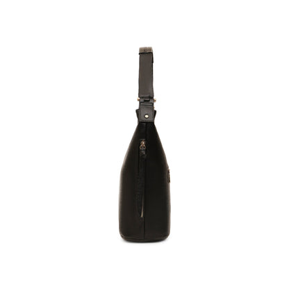Magnolia Black PU Leather Solid One Size Women Tote