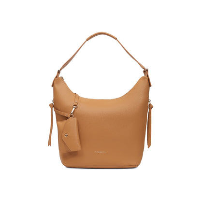 Magnolia Yellow PU Leather Solid One Size Women Tote