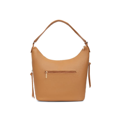 Magnolia Yellow PU Leather Solid One Size Women Tote