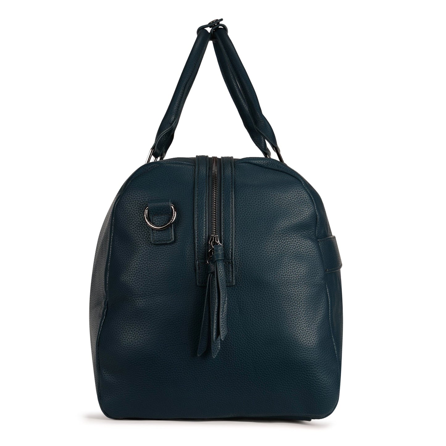 Magnolia PU Leather  Blue Duffle Bag