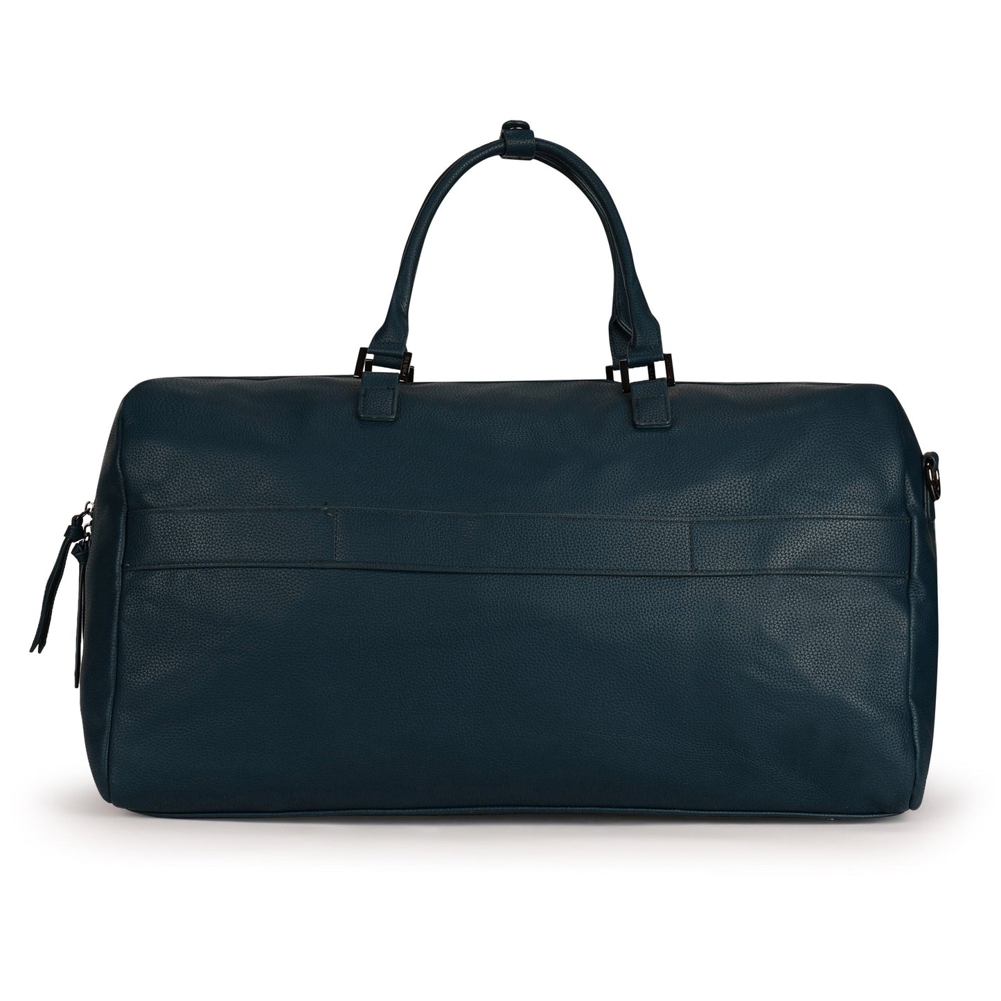 Magnolia PU Leather  Blue Duffle Bag