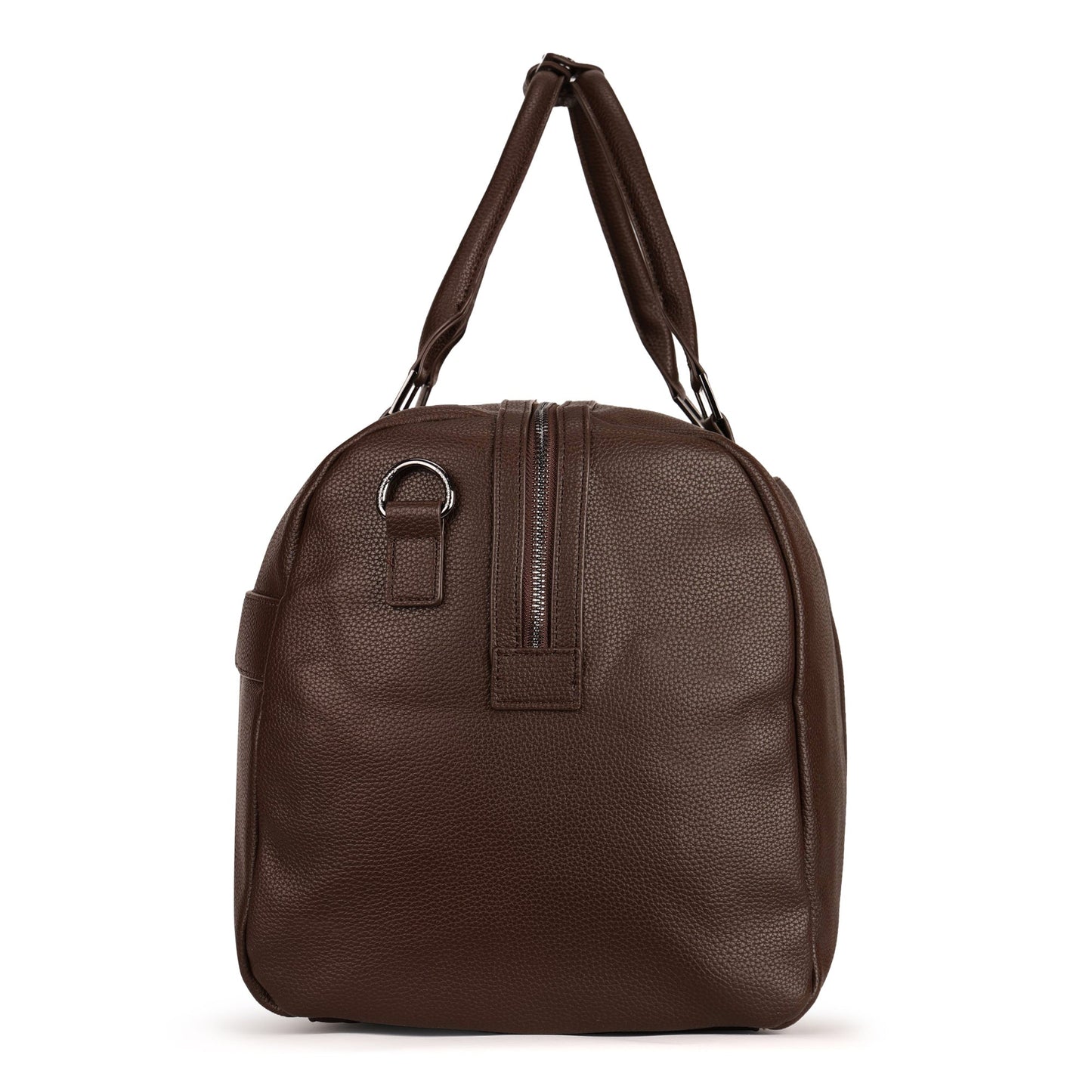 Magnolia PU Leather  Coffee Duffle Bag